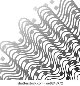Vector modern futuristic texture. Halftone background.