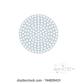 La composición gráfica artística geométrica moderna de vectores se puede utilizar como plantilla y diseño. Resumen del fondo técnico con formas gráficas, círculos.