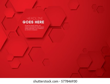 Vector of modern geometric background