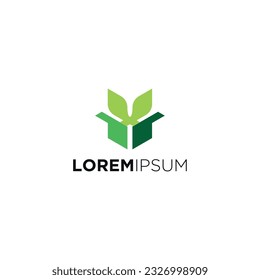 Vector modern and geometric design abstract logo