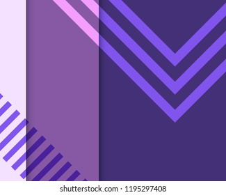 vector modern geometric paper cut background for brochure banner and publication
