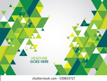 Vector of modern geometric pattern and background