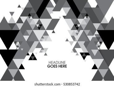 Vector of modern geometric pattern and background