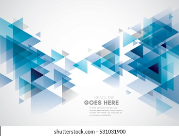 Vector of modern geometric pattern and background