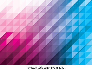 Vetor de padrão geométrico moderno e fundo