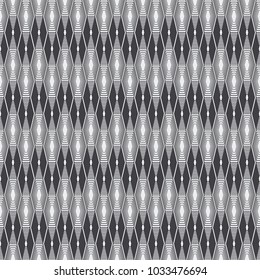 Vector modern geometric seamless pattern. Set of black and white seamless backgrounds.
