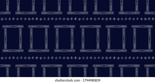 Modernes geometrisches, nahtloses Muster. Graue Textur mit Linien, Streifen. Einfache abstrakte Geometrie-Grafik-Design. Design für Bildschirmhintergründe, Drucke, Teppich.