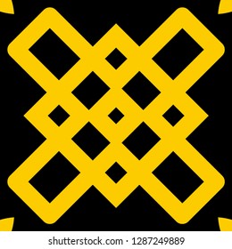 Vector modern geometric tile pattern. Abstract art deco geometrical vintage background