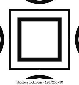 Vector modern geometric tile pattern. Abstract art deco geometrical vintage background