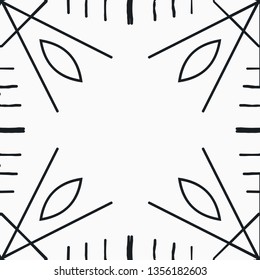 Vector modern geometric tile pattern. Abstract art deco seamless luxury background. Vector illustration