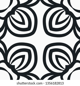 Vector modern geometric tile pattern. Abstract art deco seamless luxury background. Vector illustration