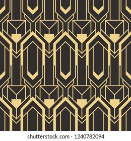 Vector modern geometric tiles pattern
