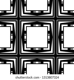Vector modern geometric tiles pattern. Abstract geometric art deco seamless luxury background