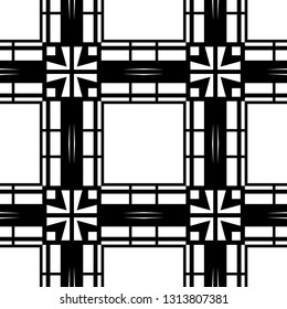 Vector modern geometric tiles pattern. Abstract geometric art deco seamless luxury background