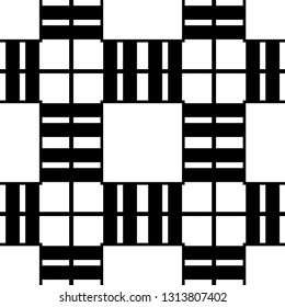 Vector modern geometric tiles pattern. Abstract geometric art deco seamless luxury background