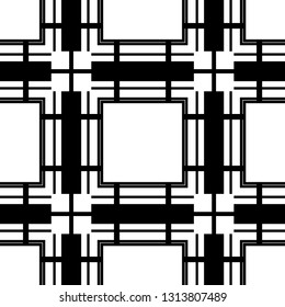 Vector modern geometric tiles pattern. Abstract geometric art deco seamless luxury background