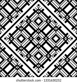 Vector modern geometric tiles pattern. Abstract art deco seamless luxury background.