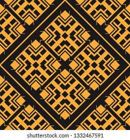 Vector modern geometric tiles pattern. Abstract art deco seamless luxury background.