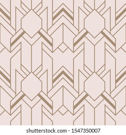 Vector modern geometric tiles pattern. Abstract art deco seamless luxury background.