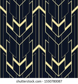 Vector modern geometric tiles pattern. Abstract art deco seamless luxury background.