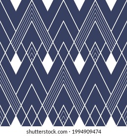 Vector modern geometric tiles pattern. Abstract art deco seamless luxury background.