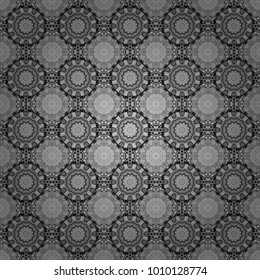 Vector modern geometrical abstract background in white, gray and black colors. Texture, new background. Geometric stylized multicolored seamless pattern.