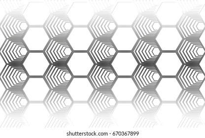 Vector modern geometry pattern hexagon, abstract geometric background, trendy print, retro texture