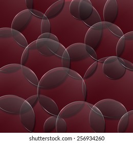 vector modern glass circle texture background. Eps10
