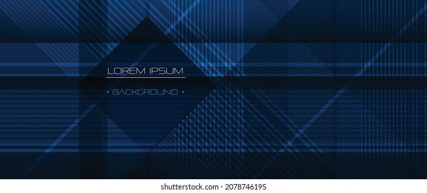 Vector modern graphic design, presentation background. Illustration art, element of geometric shape, line pattern with gradient blue colours background for booklet, business cover, wallpaper, template