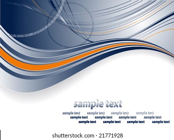 vector modern header with copy space. No mesh used