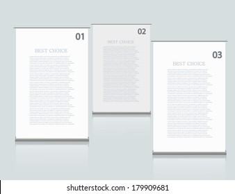 Vector modern infographic element design. Eps 10