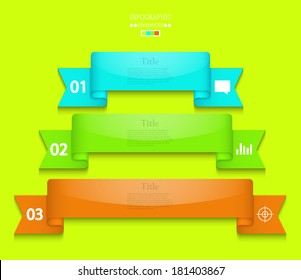 Vector modern infographic element design. Eps 10
