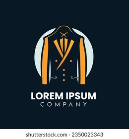 vector modern jacket logo design