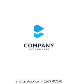 vector modern letter d logo