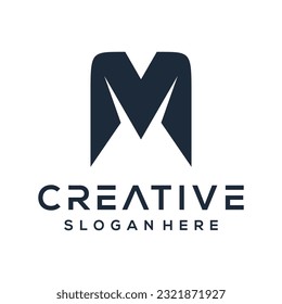 Diseño del logotipo de la hélice moderna del vector