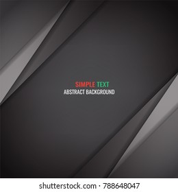 Vector modern line abstract black background and wallpaper 