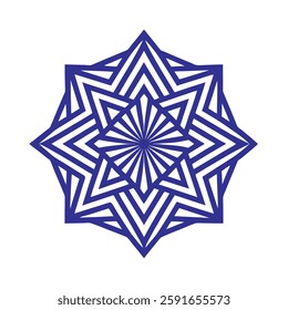 Vector Modern Linear Abstract Shape.