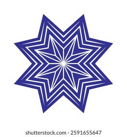 Vector Modern Linear Abstract Shape.