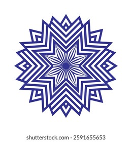 Vector Modern Linear Abstract Shape.