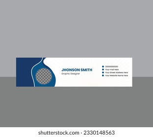 Vector Modern Linkedine Cover Page design.