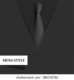 vector modern mens style background. Business illustration