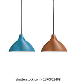 vector modern model of plastering chandalier - lamp