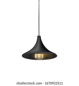vector modern model of plastering chandalier - lamp