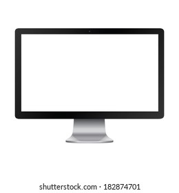 vector modern monitor screen