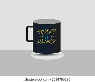 vector modern mug design template