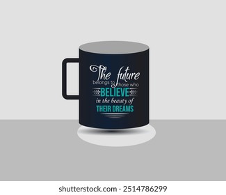 vector modern mug design template