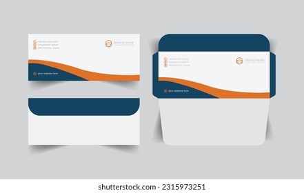 vector modern paper envelope templates design 