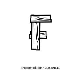 Vector of modern paper font and alphabet