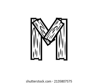 Vector of modern paper font and alphabet