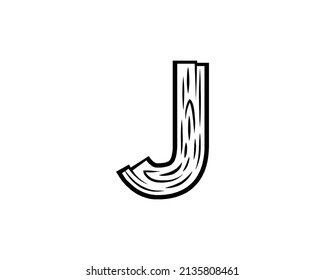 Vector of modern paper font and alphabet